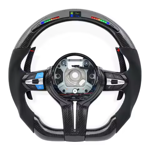 Carbon Fiber LED Steering wheel for BMW M F01 F06 F07 F10 F11 F12 F13 F14 F15 F16 F22 F30 F80 F82 X3M X4M X5M X6M M2 M3 M4 M5 M6
