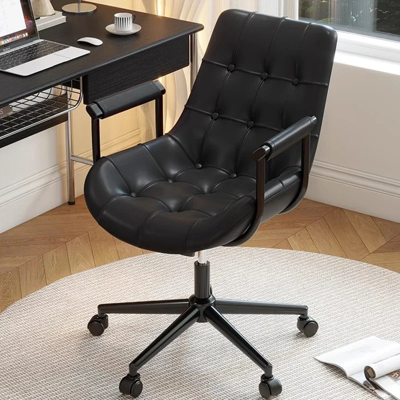 Study Throne Office Chair Desk Lazy Arm Modern Playseat Executive Office Chair Nordic Portable Silla Oficina Trendy Furniture 3