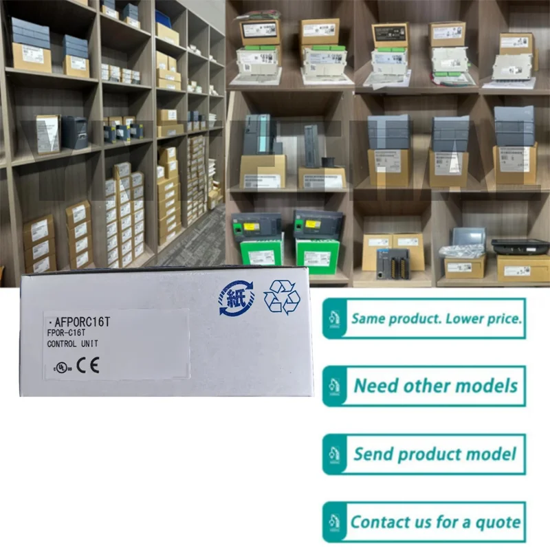 

New Original Programmable Logic Controller AFP0RC16T PLC 24 V DC 8 Input Points Control Unit Spot