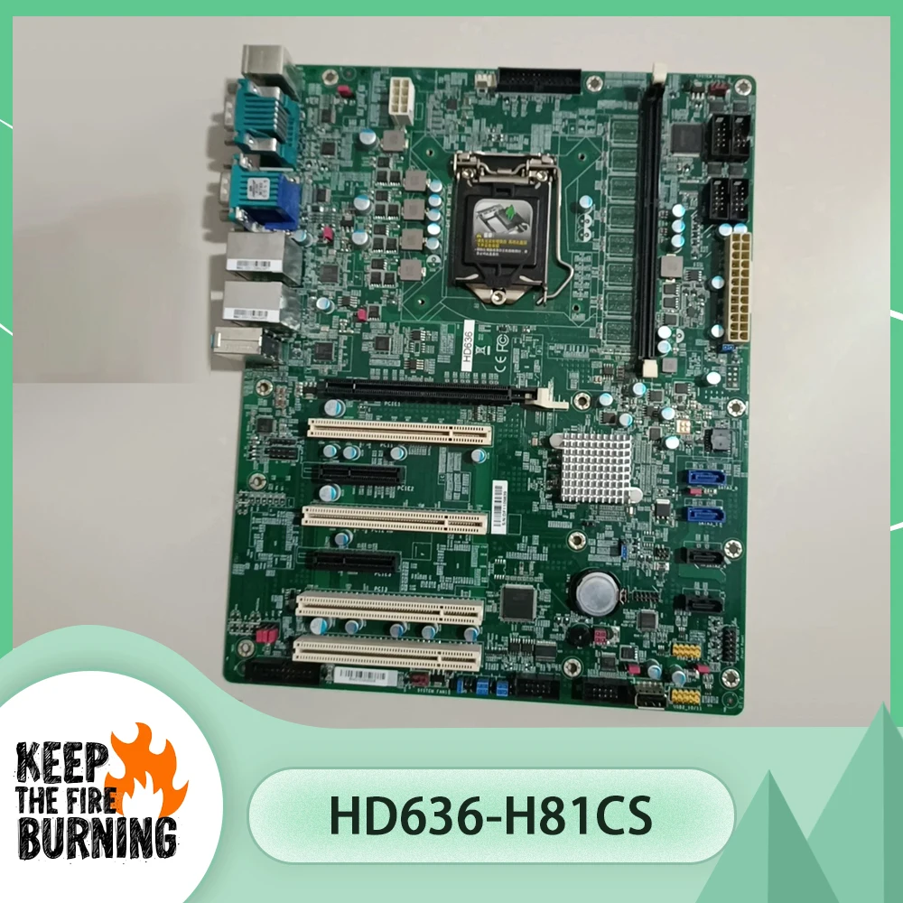 

HD636-H81CS Dual network card industrial control motherboard HD636 LGA1150 HD636-H81
