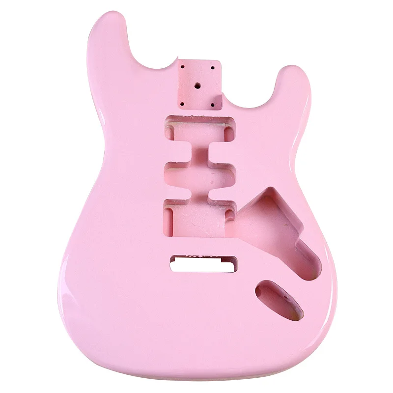 Pink bright guitar bucket DIY electric guitar body, modified musical instrument accessories, width 5.6 cm