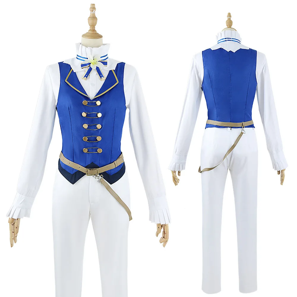 Spelproject Sekai Kleurrijk Podium Tenma Tsukasa Cosplay Kostuums Pruik Feestpak Kleding Halloween Uniformen Podiumlook Mannen