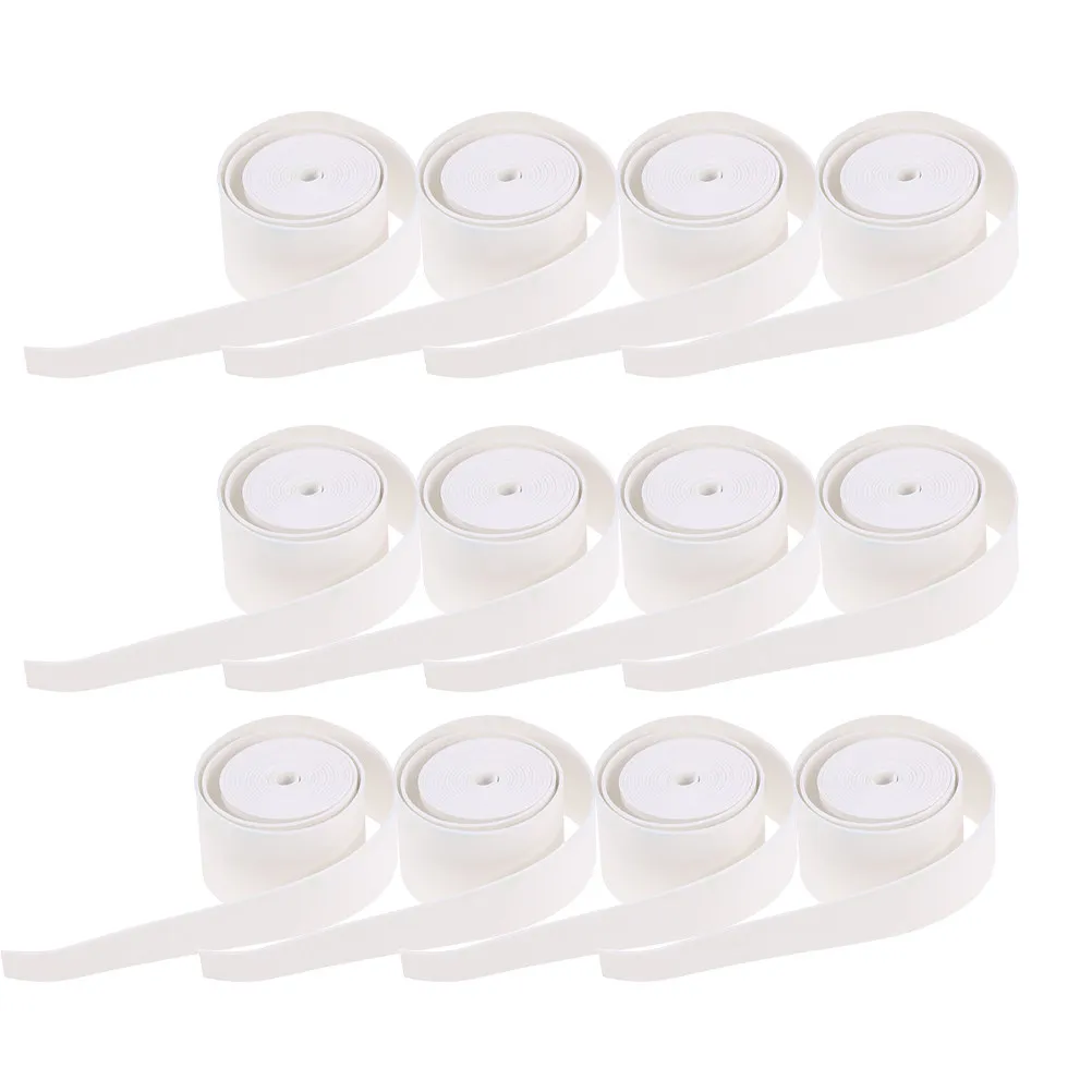 12 pcs Yoga Sweat Elastic Running Headband Sports Halloween Christmas New Year Badminton Racket Grip Tape Soft