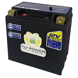 Flypower 14L-BS 12.8V CCA 520A rozruch motocykla bateria z systemem BMS 12.8V skuter fosforan litowo-żelazowy YTX14L-BS akumulatora LiFePO4