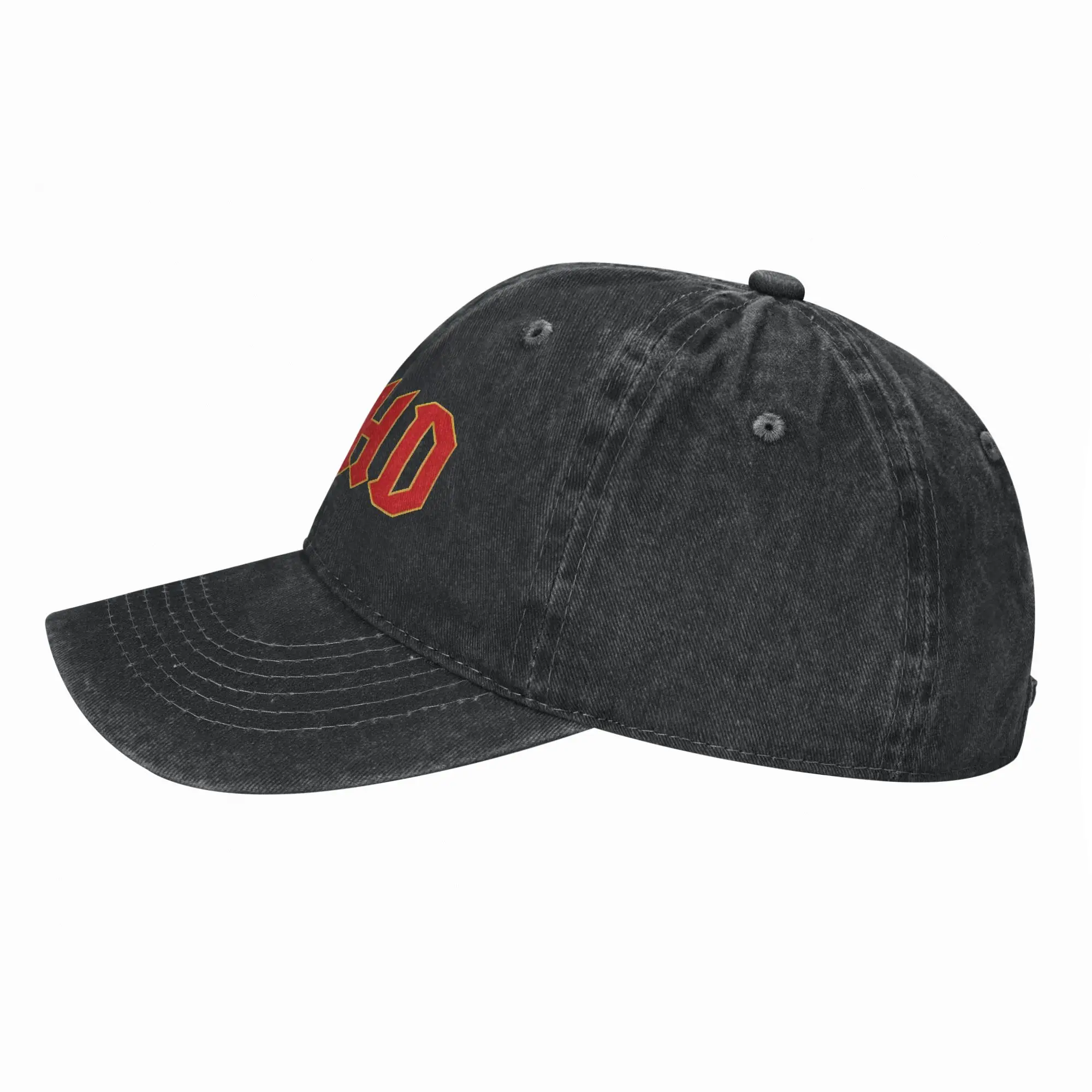 ADHD Red  Washed Baseball Cap  Classic Sun Trucker Hat Summer Men Adult Tennis Skate Baseball Caps