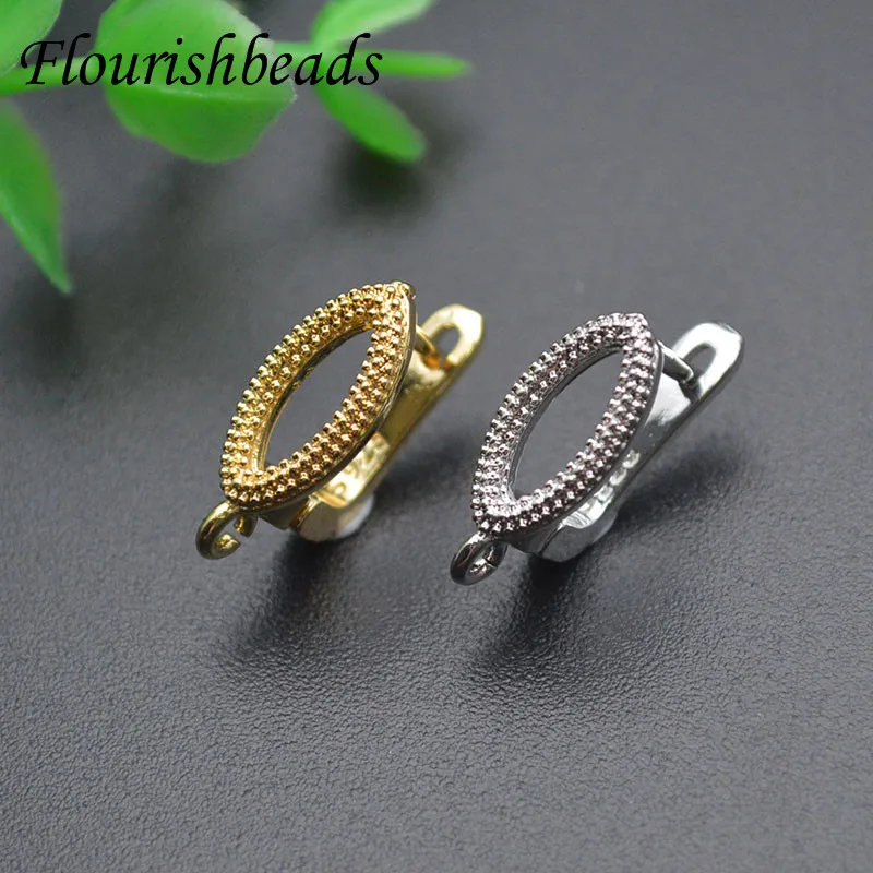 30pcs/lot High Quality Nickel Free Gold Color Earring Hooks hoops 12x17mm Handmade DIY Jewelry Findings Accessories Supplier