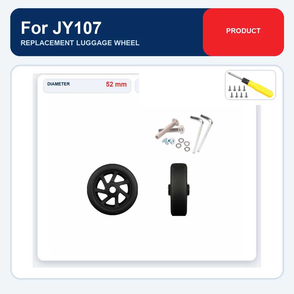 JY107 Replacement Luggage Wheel For Samsonite JY107 For Samsonite JY108 For Samsonite 10U Caster Repair Part