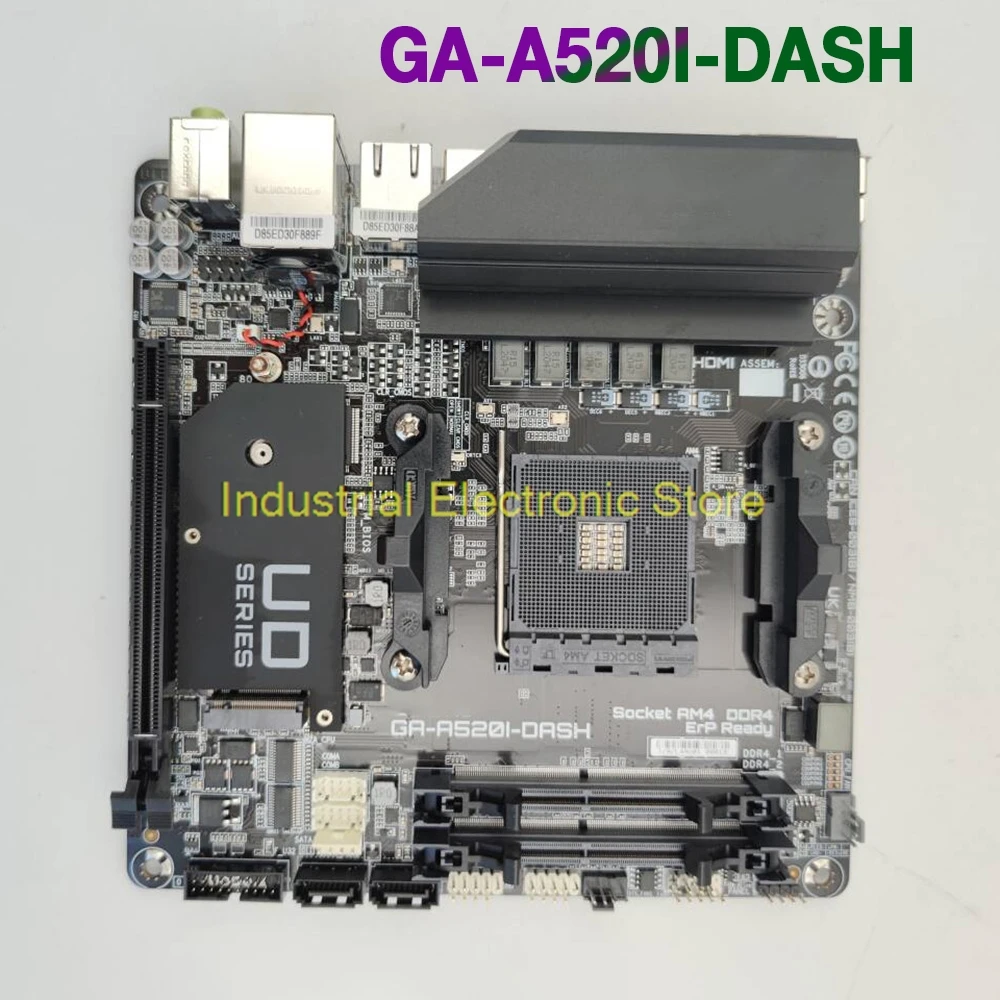 Desktop Motherboard For GIGABYTE A520I-DASH DDR4 MINI-ITX Support 4000 G GA-A520I-DASH