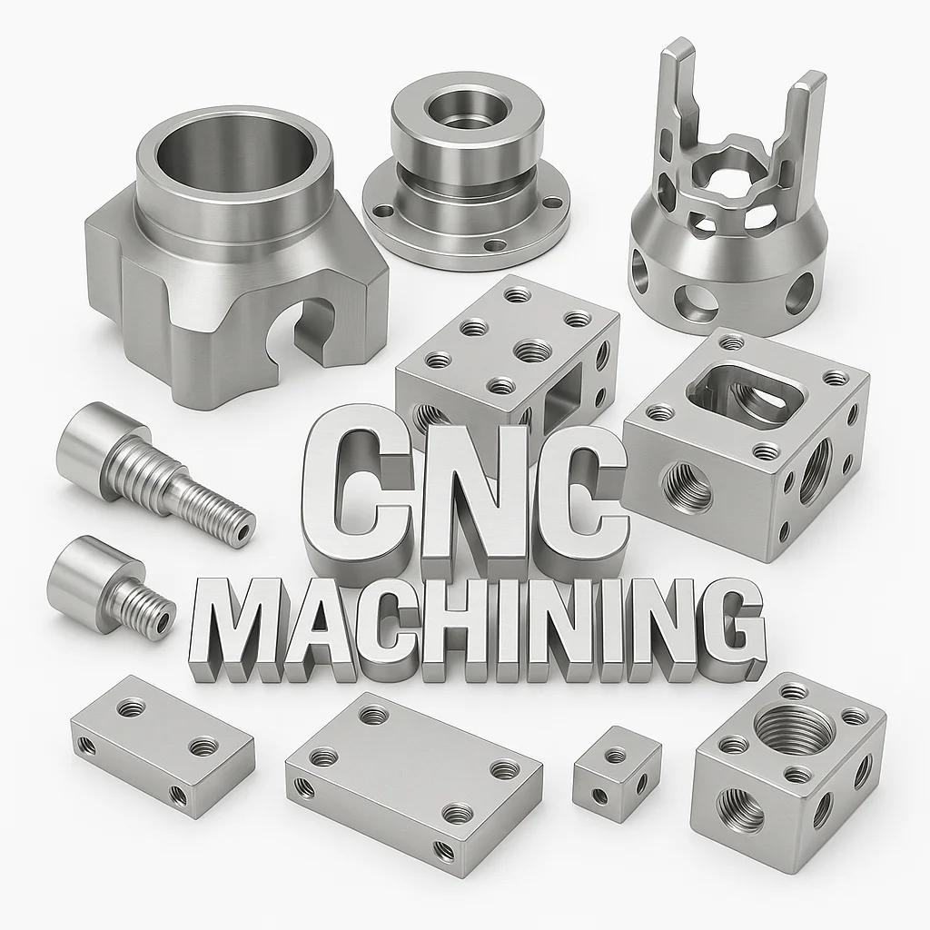 Custom CNC Machining Parts Service CNC Metal Plastic Rubber Part Manufacturer Factory