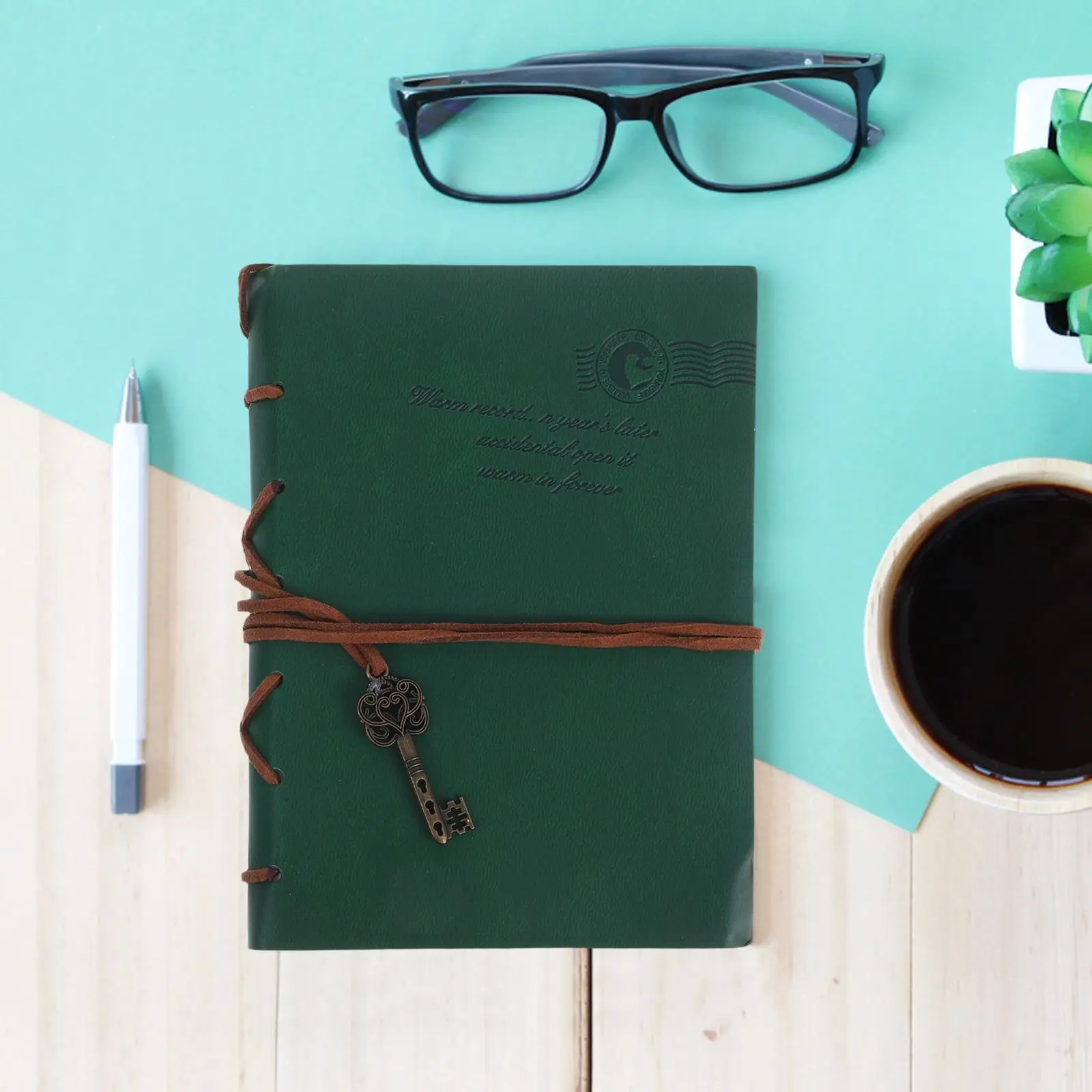 Retro Notebook Journal for Boys Blank Journaling Notebooks Notepad Kraft Paper Daily