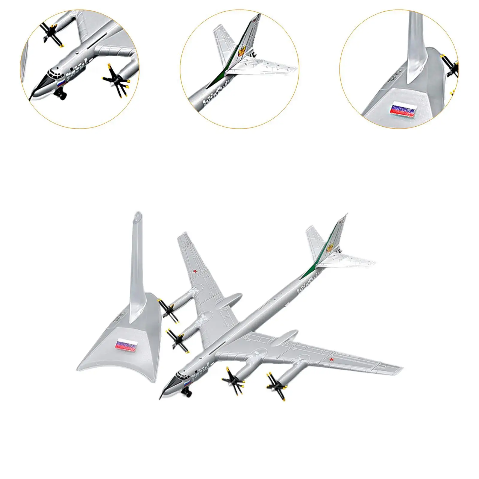 Model samolotu myśliwskiego Odlewany model samolotu, model samolotu ze stopu 1:200 Odlewany model samolotu do kawiarni