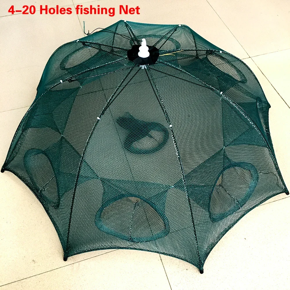 Foldable Nylon Shrimp Cage Trap