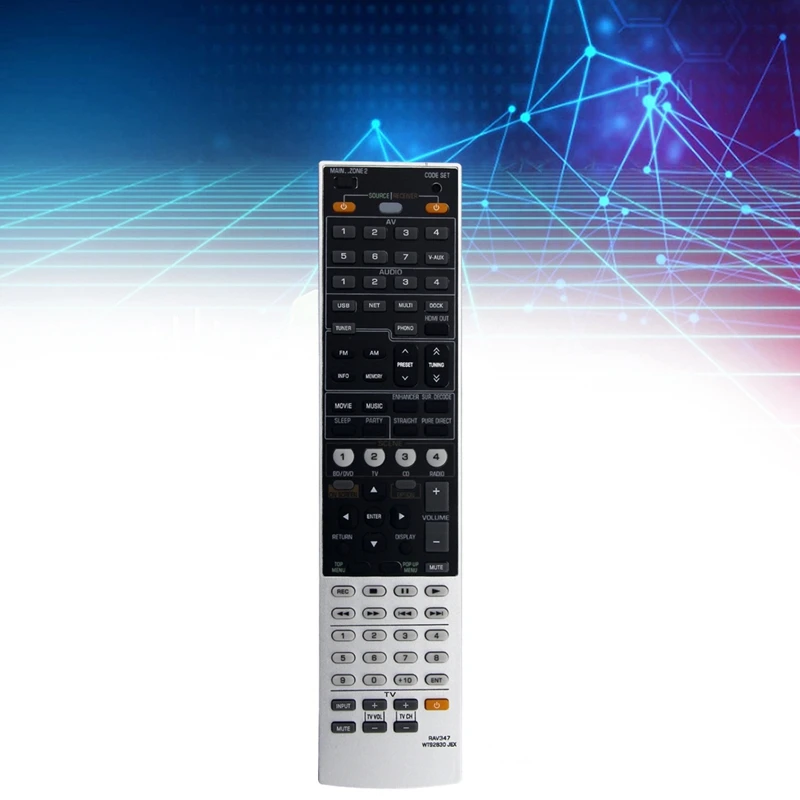 Mando a distancia de repuesto para Yamaha, Receptor AV, RX-V1067BL, RX-V1067, RXV1067BL, RXV1067, RX-A1000, WT92830JEX, RAV347