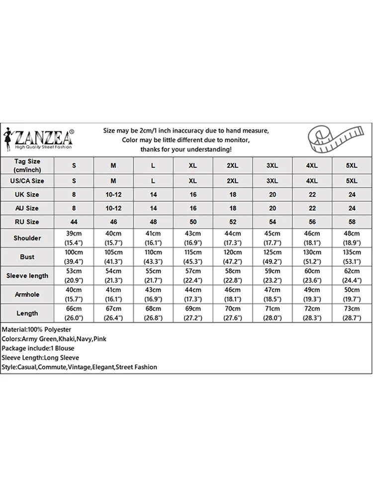 ZANZEA Women Casual 3/4 Sleeve Blouses 2025 Autumn Half Buttons Round Neck Blusas Mujer Everyday Wear Solid Color Tops