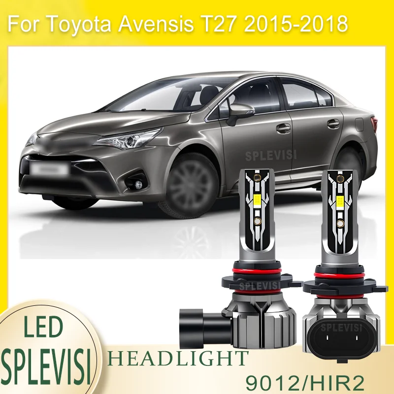 

Waterproof High Lumen Long Lifespan Power Saving 9012/HIR2 LED Headlight For Toyota Avensis T27 2015-2018 2015 2016 2017 2018