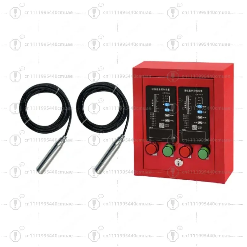 alarm display control box liquid water display dual channel liquid level box + probe