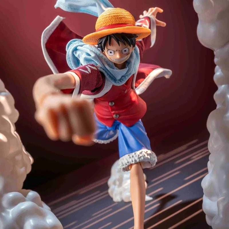 Shf Ruffy Burgunderroter Umhang im Maßstab 1:12, Mantel, Kleidungszubehör, Modell für 15,2 cm große Anime-Actionfiguren, Körperpuppen, Dekor