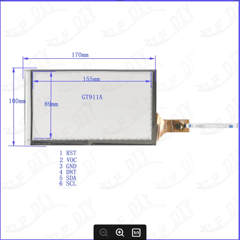 

ZhiYuSun POST YH9407 7 inch capacitive touch screen 170*100 NEW GLASS for GPS touch free shipping