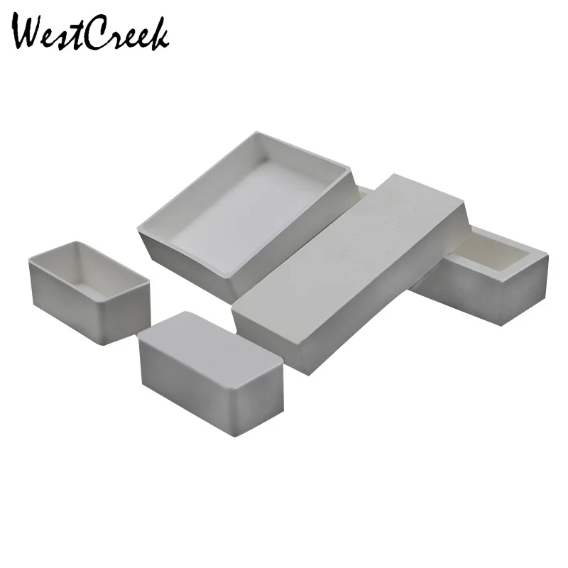 

WESTCREEK Magnesia/magnesia Square Crucible MgO with High Temperature Resistance/corrosion Resistance Good Insulation Support