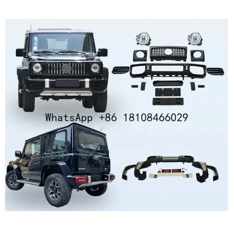 G63 AMG Wagon Offroad Exterior Modified Accessories Full Set Body Kit For Jimny JB74/64 2019- 2023 Car Bumper