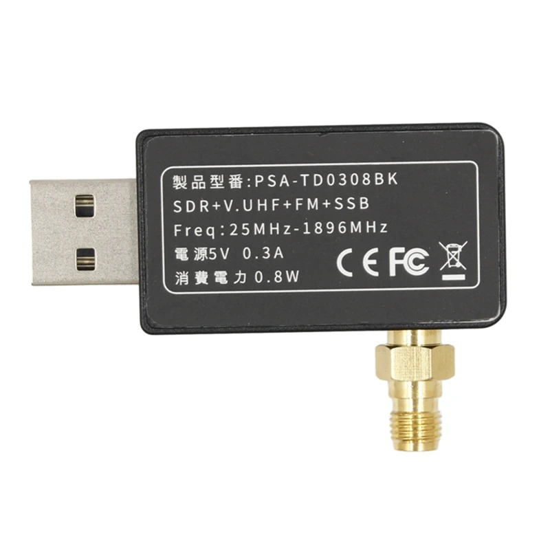 Mini Malachite SDR Receiver, Rf Analyzer, Wideband Spectrum Analyzer 25Mhz-1896Mhz RTLSDR For Software Defined Radio