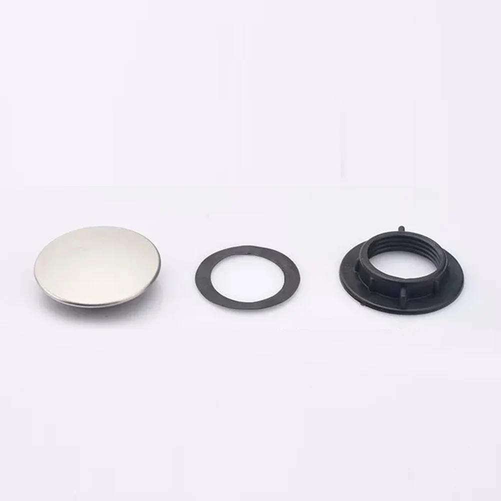 

4pcs Stainless Steel Sink Hole Cover 31-40Mm Durable Kitchen Faucet Plug Sealing Cap For Sink Basin Decorative Accessory