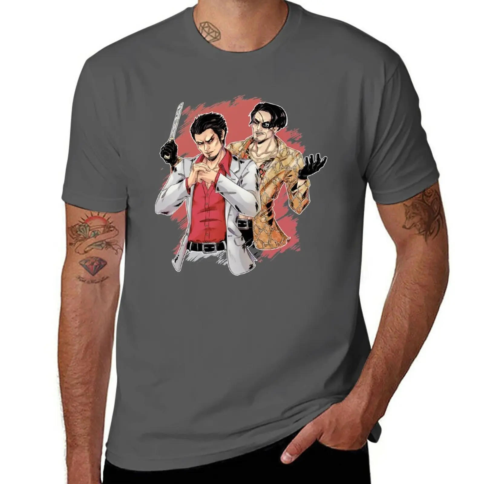 New Majima Everywhere T-Shirt t shirt man Oversized t-shirt man clothes oversized t shirt big and tall t shirts for men