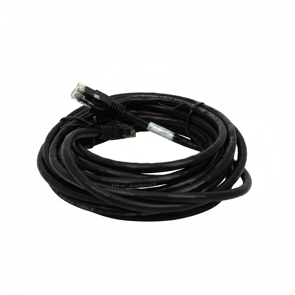 

C2G 27154 14 Feet Cat6 Ethernet Cable - Black - Category 6 for Network Device - Snagless Unshielded (UTP) - - Used-Like New