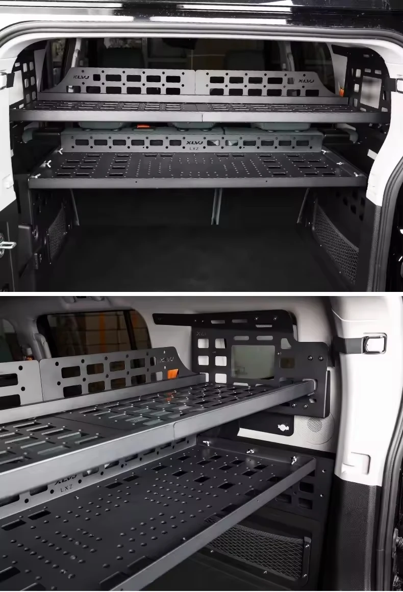 Modified and Upgraded Steel Trunk Storage Rack This Rack Is Suitable for Jetour Traveler T2 Accessories.