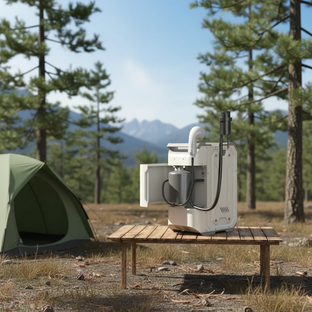 Zewnętrzny podgrzewacz wody na – Outdoor Camping Hot Water Shower recenzja i cena