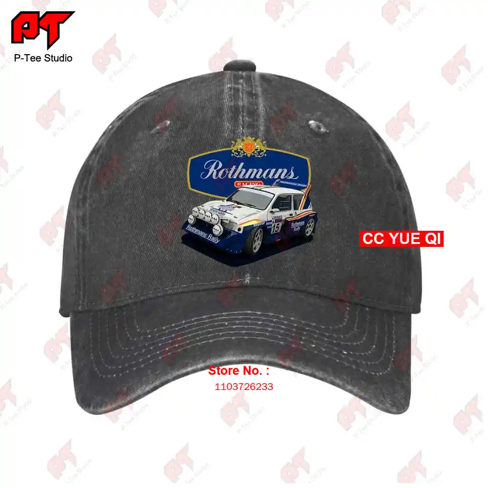 Mg Metro 6R4 Rally Racing Group B Wrc Rothmans Baseball Caps Truck Cap ZV8R