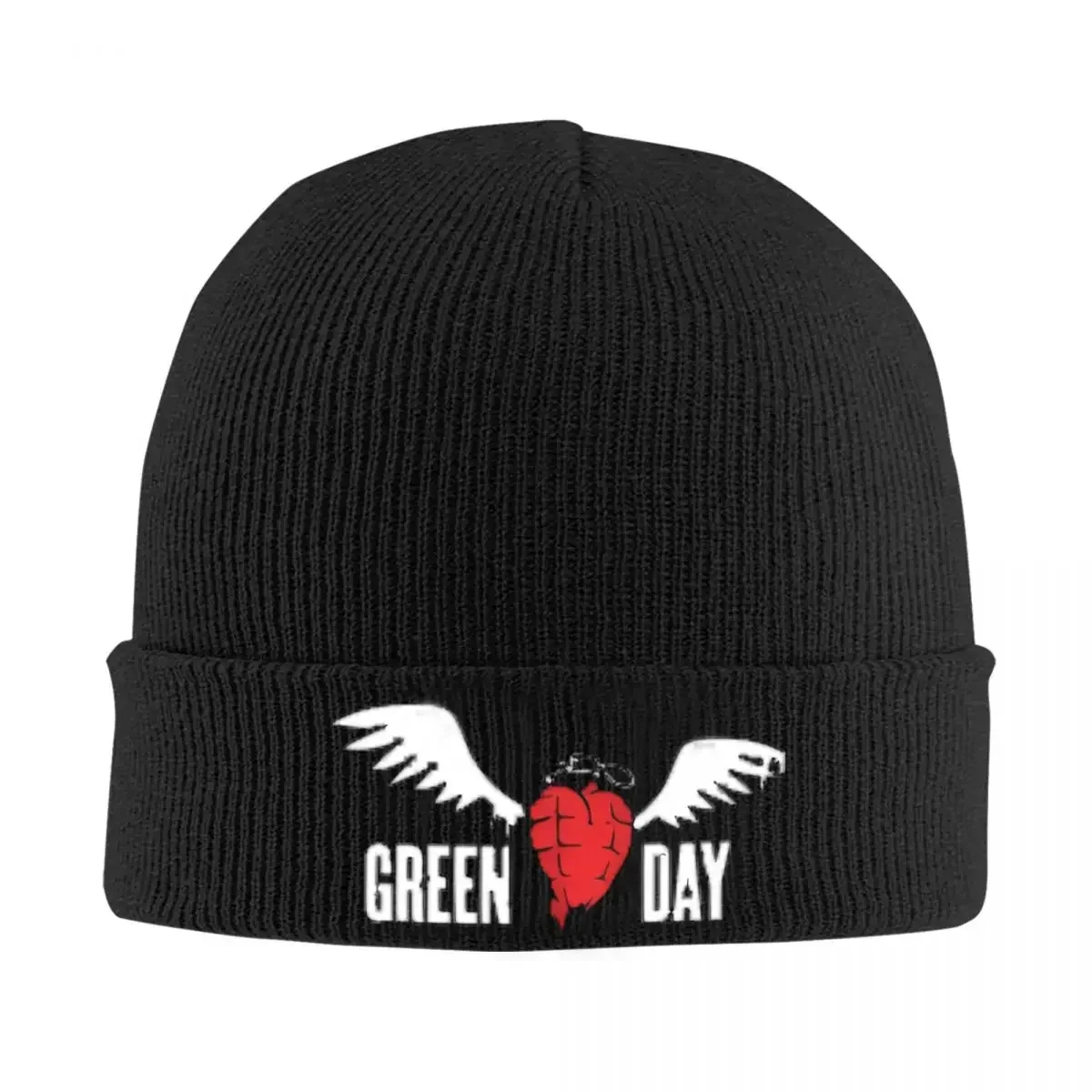 Band Green Days 2024 Tour Knit Hat Beanie Winter Hat Warm Color Dookie Saviors Hip Hop Album Cap for Men Women