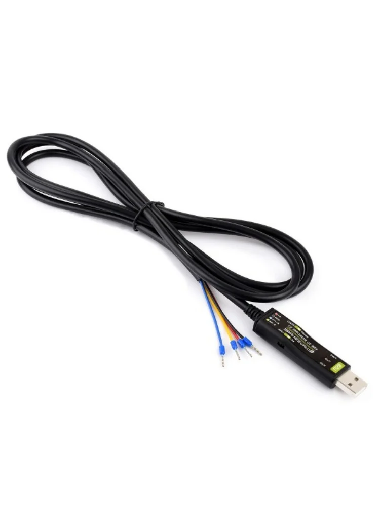 USB To RS232/485 Serial Cable, Original FT232RNL Chip, Onboard Power And Signal Indicators, Multi-OS Compatible & Multi-device A