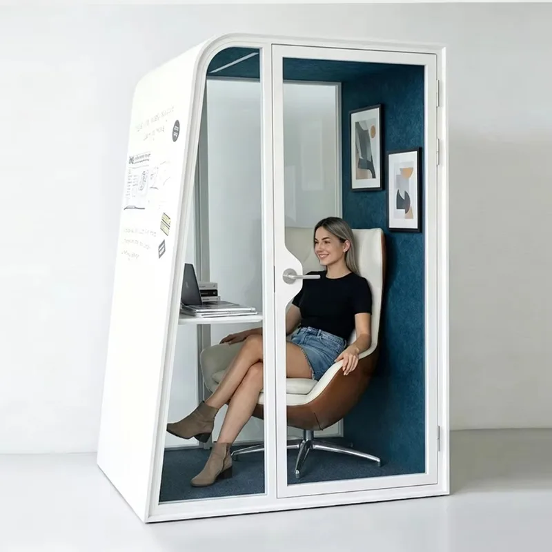 Mobile Soundproof Cabinet for Record Sound Proofing Room Telephone Booth Inflatable Recording Booth