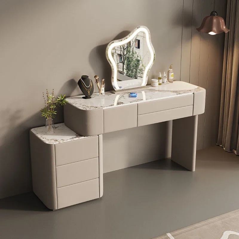 Vanity Furniture Luxury Makeup Toilets Deals Cheap Bedroom Storage Cabinet Modern Dressing Table Items Nail Salon Girls Vintage