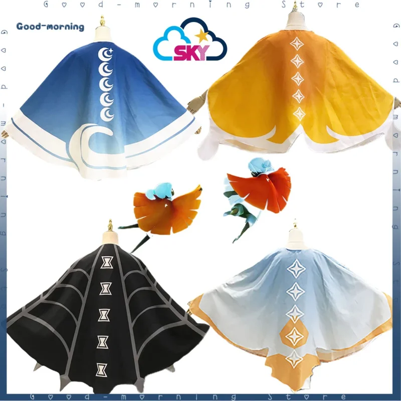 

Game Sky Children Of Light Cosplay Costume Cape Robe 12 styles Cloak Of Light Game Halloween Party Role Play Clothing