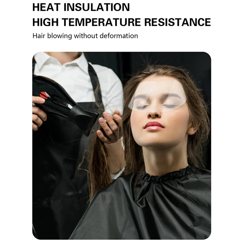 100Pcs Eye Protection Hairdressing Mask Isolate Haircut Tool Face Protecting Forehead Mask Face Shield Disposable