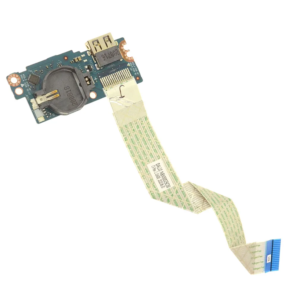 Laptop USB/SD Card Reader IO Circuit Board With Cable For DELL For Inspiron 14 3481 3482 06RD8G 6RD8G NBX00029C00 LS-G711P New