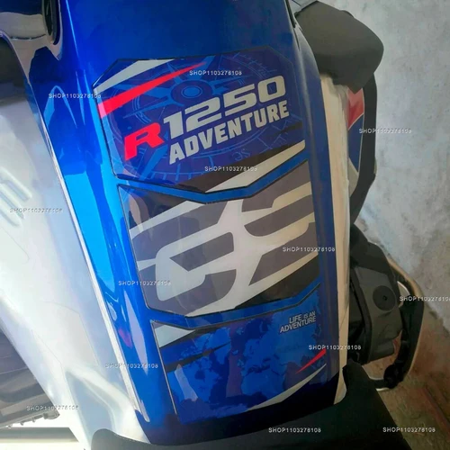 Imagen 2 del producto Almohadilla de resina epoxi 3D para tanque de motocicleta, pegatina de protección, calcomanía decorativa, edición limitada, para BMW R1250 GS ADVENTURE R 1250