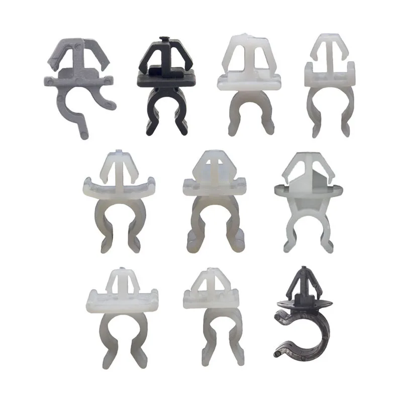 20 PCS Car Fastener Hood Bonnet Prop Rod Support Clip nylon plastic retainer for Toyota Nissan Benz Hyundai Honda