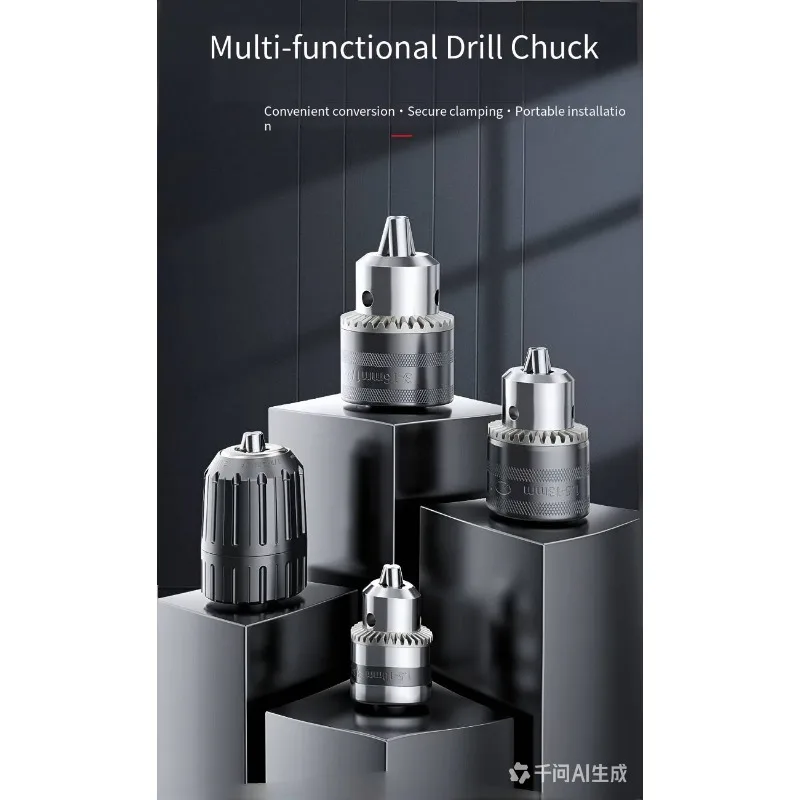 Hand drill chuck electric hammer angle grinder electric wrench conversion head impact drill hand drill self-locking fittings