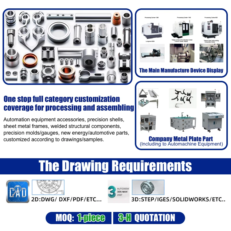 China Manufacturing Machining Services CNC Milling, Automotive Custom Cutting Parts