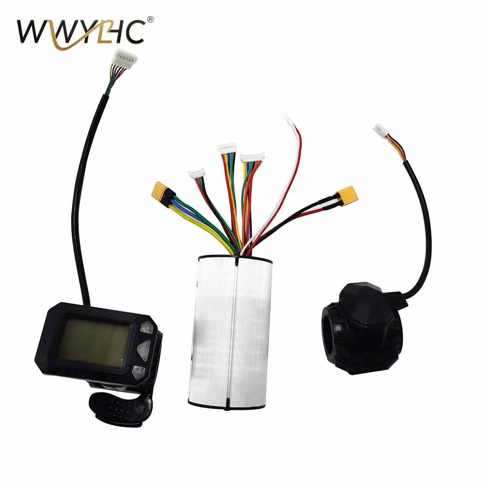 Electric Scooter Accessories Display Frequency+brake+controller Complete Set 5.5, 6.5 Inch Aluminum Alloy Carbon Fiber