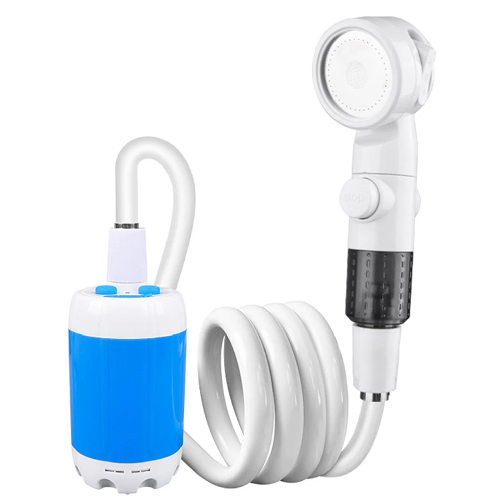 Dual-Speed Water Pump Portable Camping Shower Lightweight Portable For Car Washing Operated Shower Pump Car Washing
