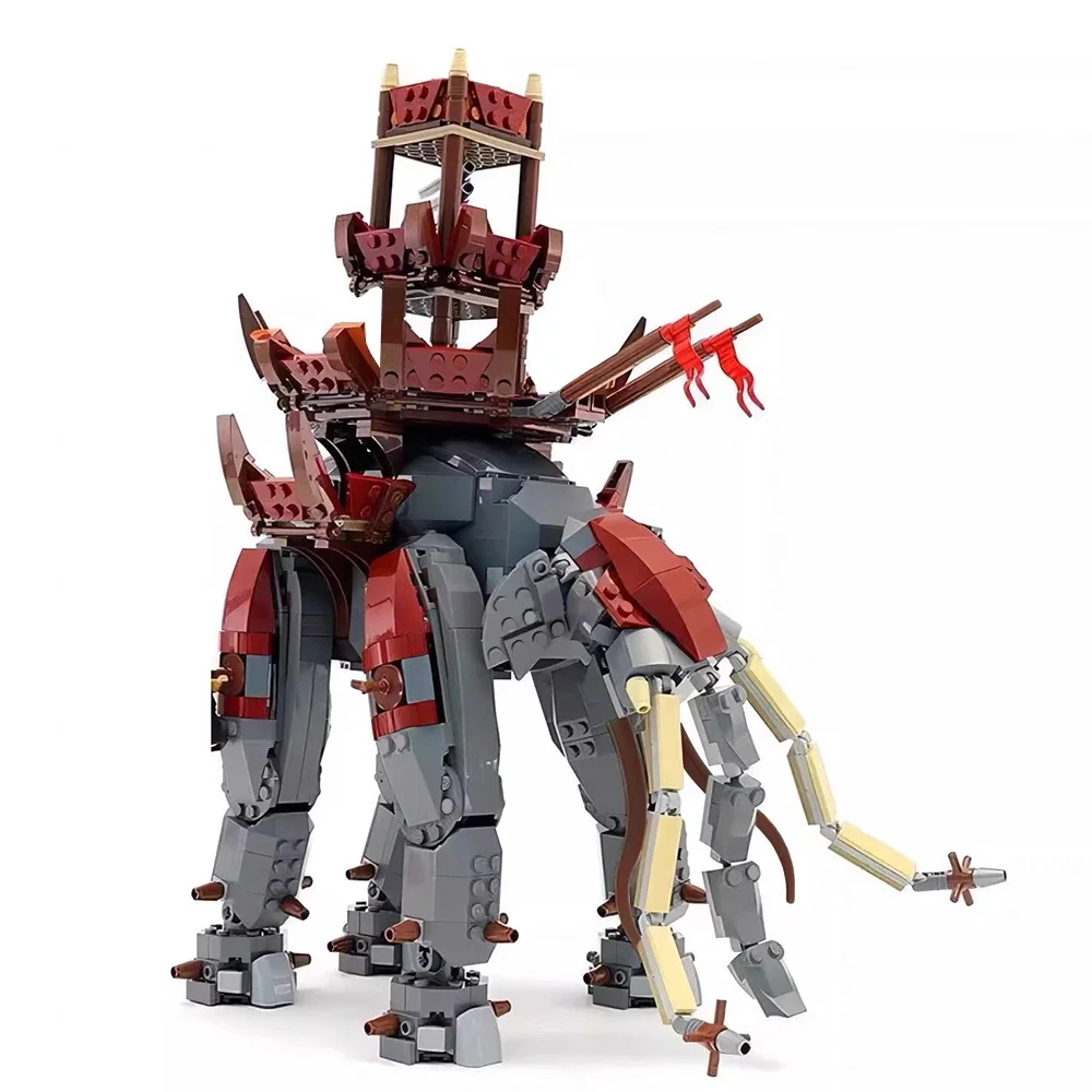 

BildMOC Movie Ringss Building Blocks Oliphants Mech Robot Set Dark Lord Saurons War figures Warrior Bricks Toys Children Gifts