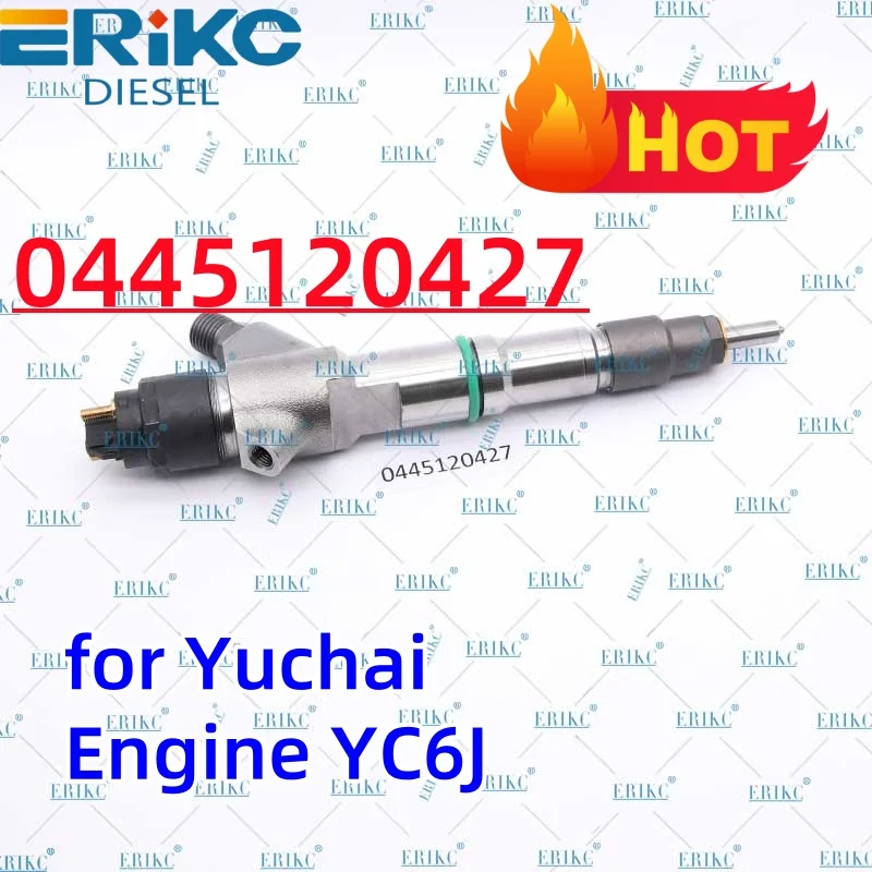 

0445120427 0 445 120 427 0445 120 427 Diesel Pump Injector 0445120380 0 445 120 380 for Yuchai Engine YC6J ERIKC