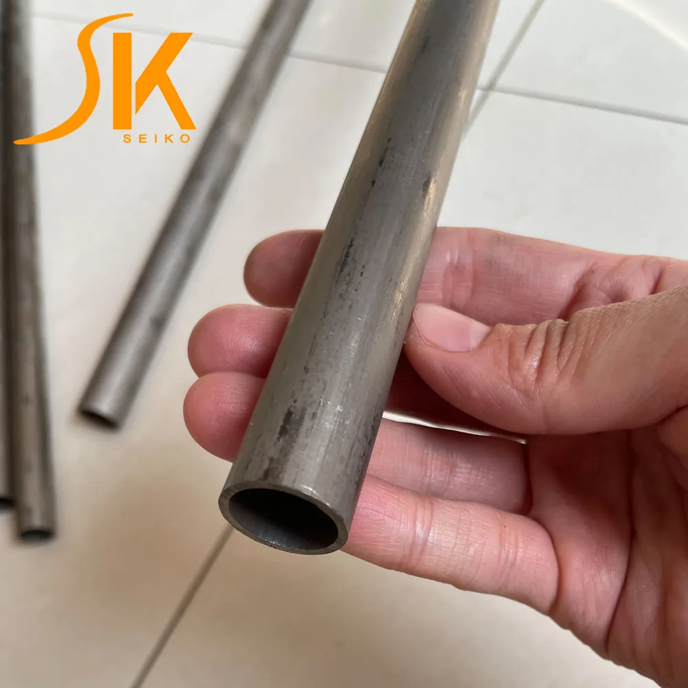 TA2 Industrial seamless pure titanium tube pipe Outer diameter 4-25mm Car exhaust modified titanium tube Alloy Pipe Exhaust Pipe