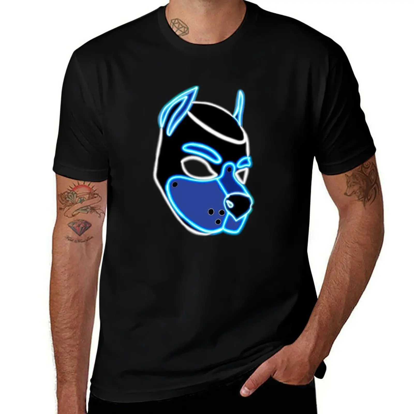 

Blue Pup T-Shirt funny costumes anime heavyweights Personalized t-shirt mens graphic t-shirts big and tall