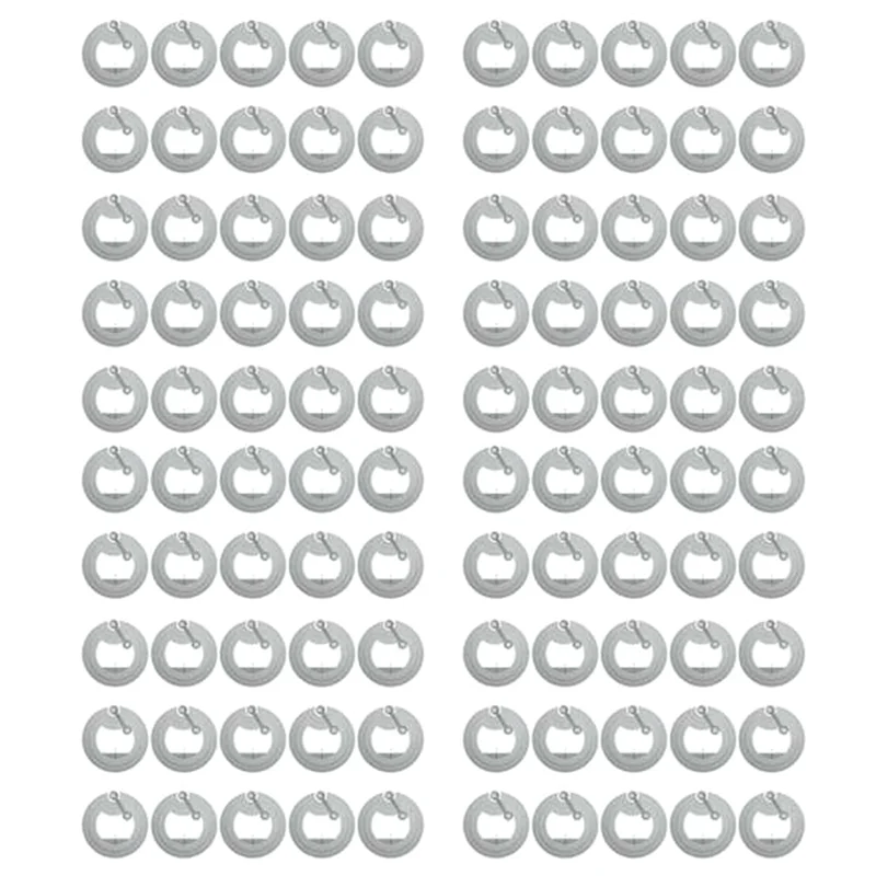 

B50C 100Pcs NFC Ntag213 Label Sticker 13.56Mhz ISO14443A NTAG 213 Sticker Universal Lable For ALL NFC Enabled Phone
