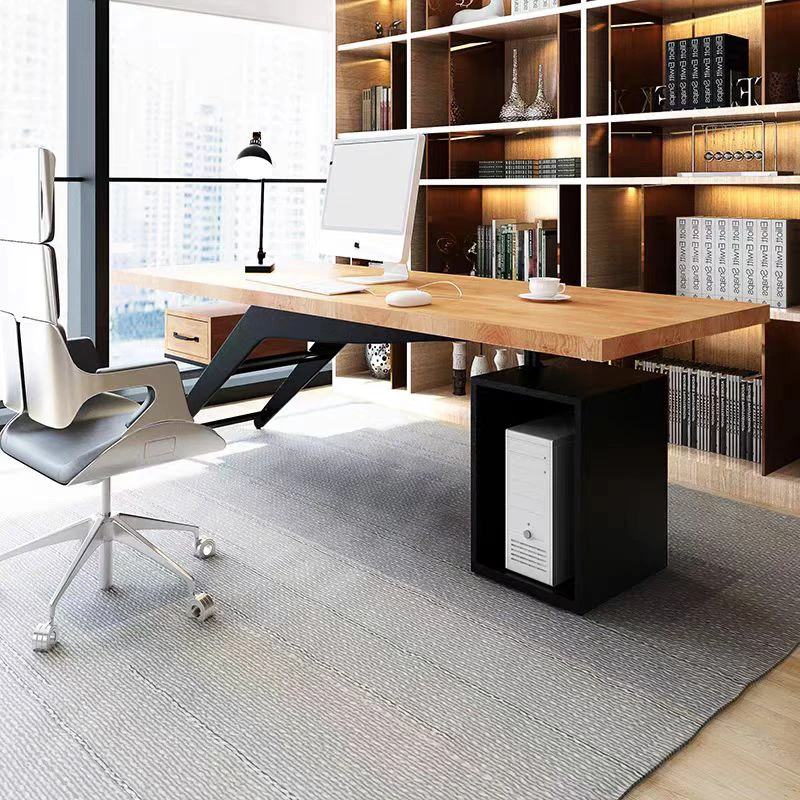 xx-Wooden Ceo Boss Manager Office Table Modern Executive Desk Luxury Wood Office Desk Workstation^